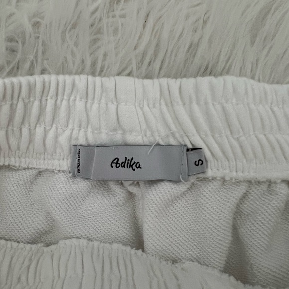White Adika sweatpants - Picture 4 of 4